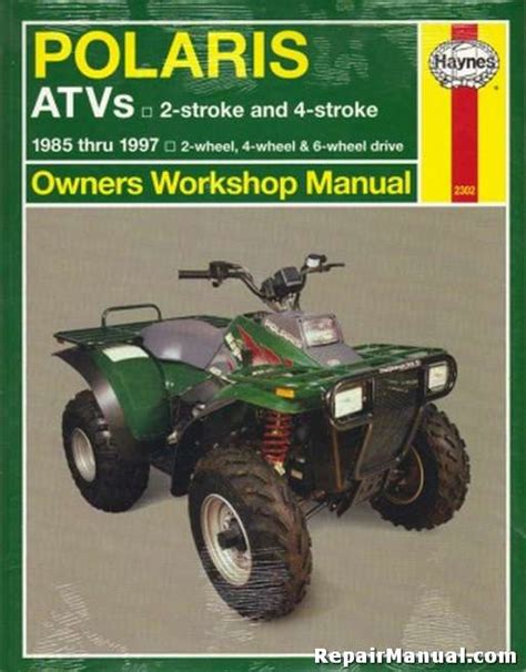 Polaris Atv Cyclone 1987 Service Repair Workshop Manual