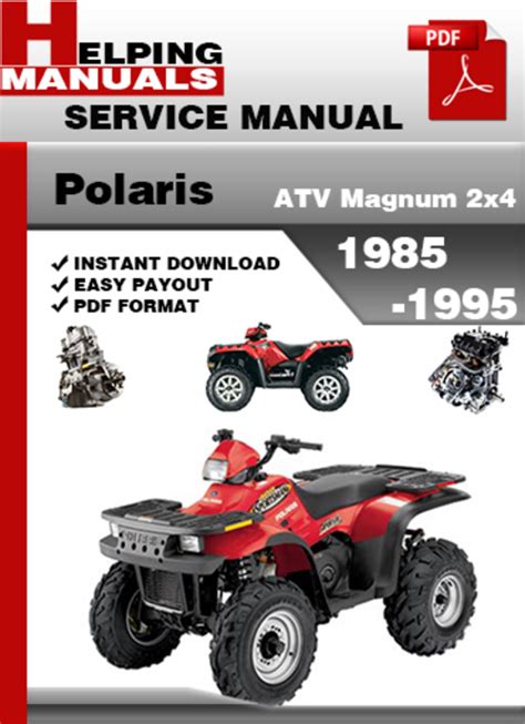 Polaris Atv Magnum 4x4 1985 1995 Service Repair Manual