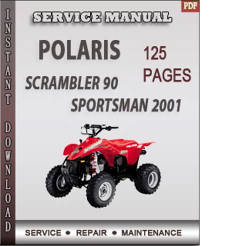 Polaris Atv Scrambler 90 2001 Service Repair Manual Download