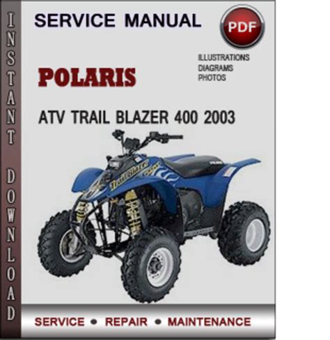 Polaris Atv Trail Blazer 400 2003 Service Repair Manual Pdf