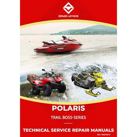 Polaris Atv Trail Boss 1996 1998 Full Service Repair Manual