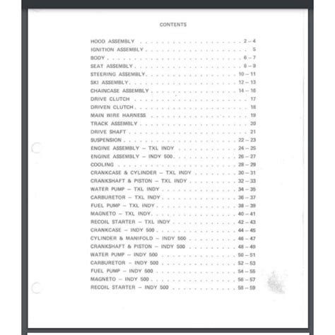 Polaris Centurion Indy 1981 Factory Service Repair Manual