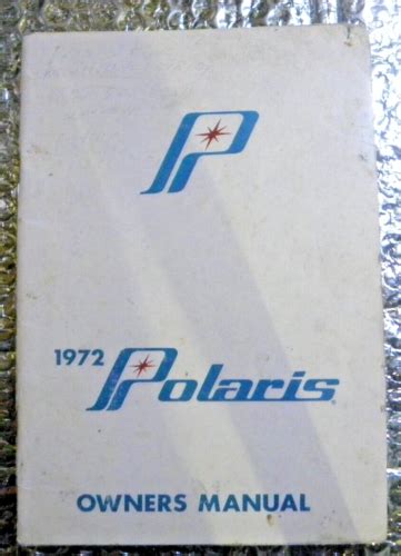 Polaris Colt 1972 1978 Factory Service Repair Manual