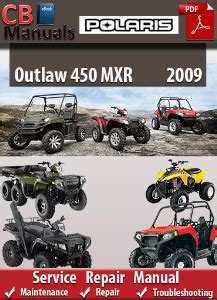 Polaris Outlaw 450 2009 Workshop Service Repair Manual