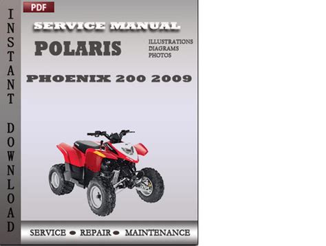 Polaris Phoenix 200 2009 Online Service Repair Manual