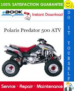 Polaris Predator 500 Atv Service Repair Manual Pdf 03