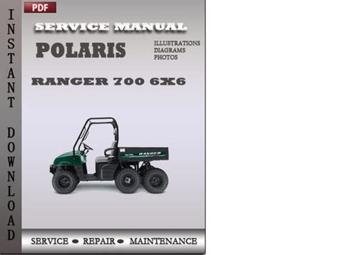 Polaris Ranger 700 6x6 Service Repair Manual Download