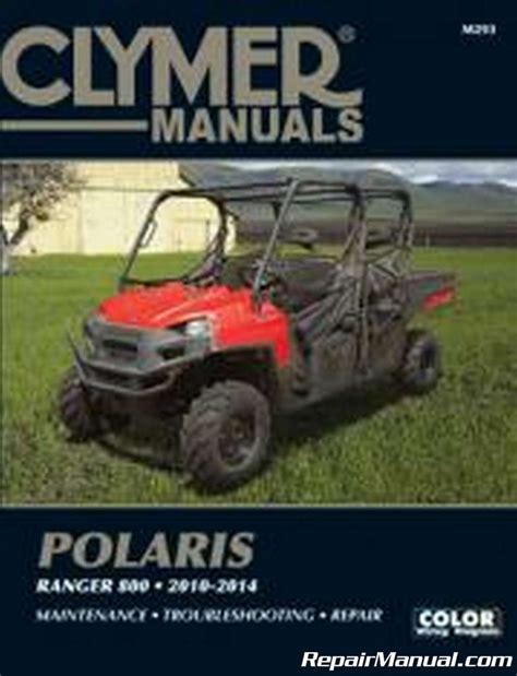 Polaris Ranger 800 Service Manual Repair 2010 2012 Utv