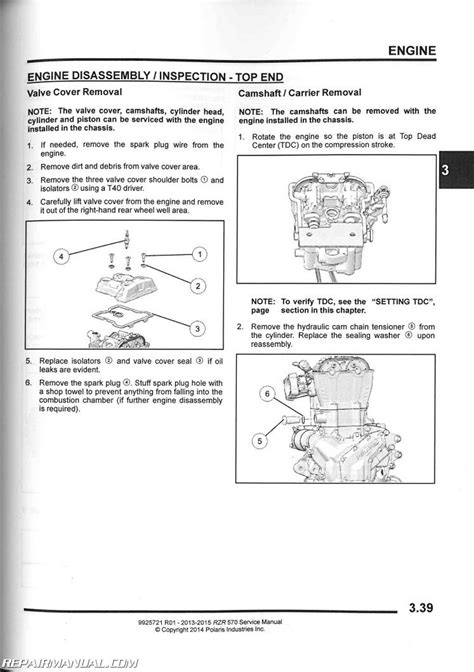 Polaris Rzr 570 2014 Service Manual