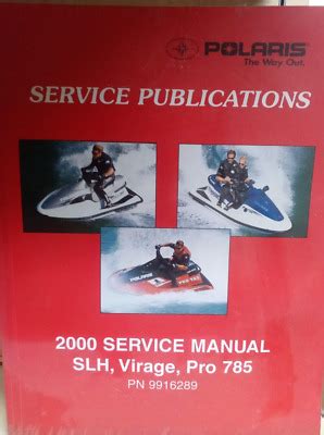 Polaris Slh Virage Pro 785 Pwc Service Repair Workshop Manual Download