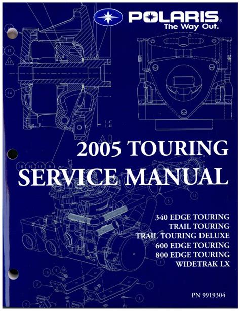 Polaris Snowmobile 2005 Touring Trail Service Manual