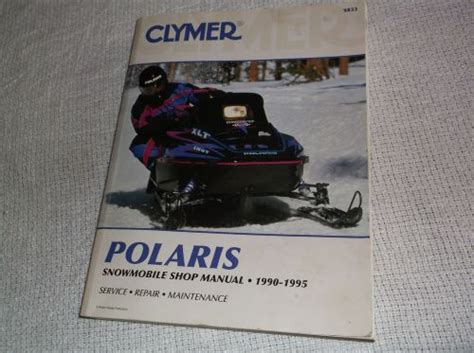 Polaris Snowmobile Shop Manual 1990 1995