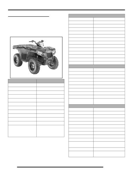 Polaris Sportsman 400 Ho 2012 Workshop Repair Service Manual