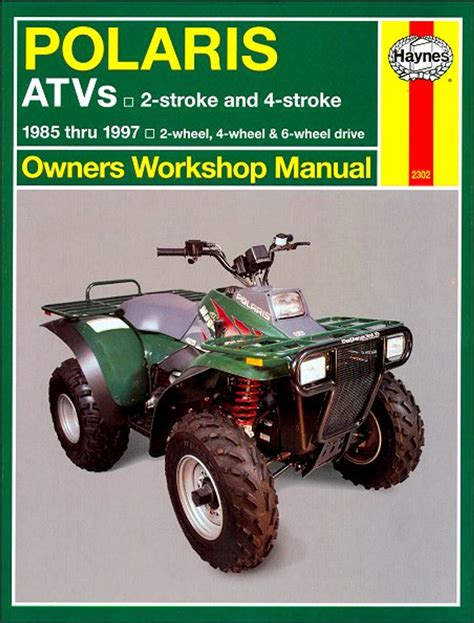 Polaris Sportsman 400 Service Manual 1996 To 2003 Models