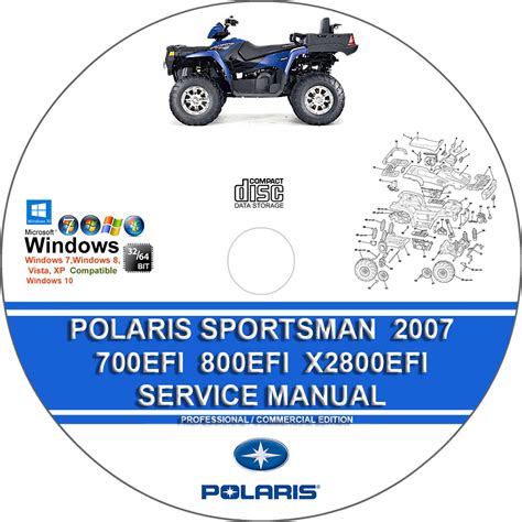 Polaris Sportsman 700 Efi 2007 Factory Service Repair Manual