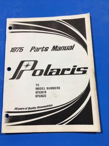 Polaris Tc 1974 1975 Factory Service Repair Manual