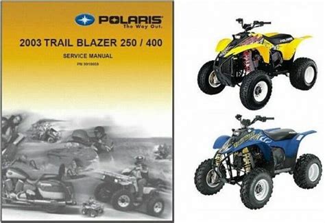 Polaris Trail Blazer 250 Trailblazer 400 Full Service Repair Manual 2003