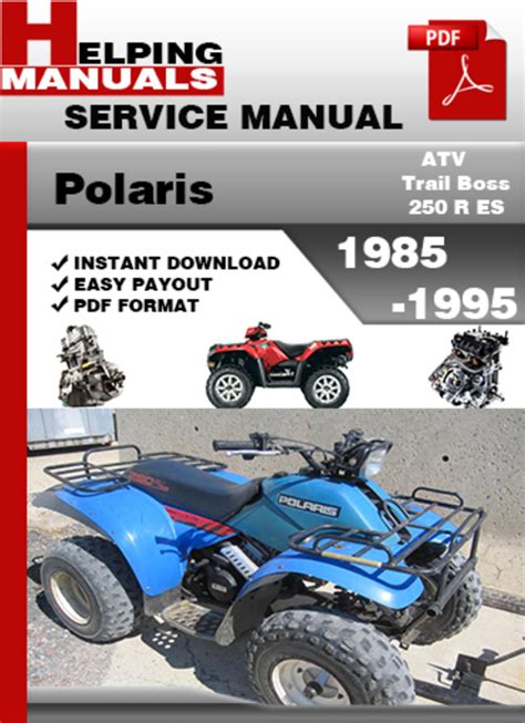 Polaris Trail Boss 250 R Es 1985 1995 Online Service Manual