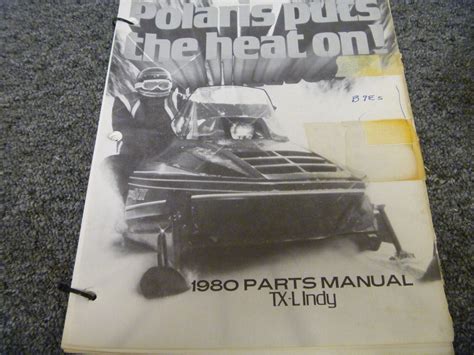 Polaris Tx L Indy 1980 1981 Workshop Repair Service Manual