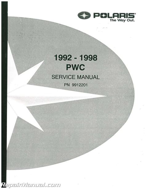 Polaris Watercraft 1992 1998 Service Repair Manual Download