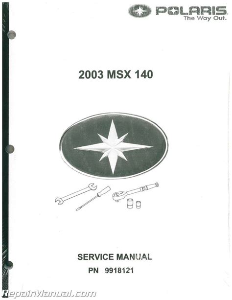 Polaris Watercraft 2003 Msx140 Service Repair Manual Download