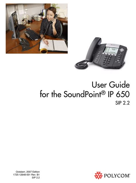 Polycom Soundpoint Ip 321 User Manual