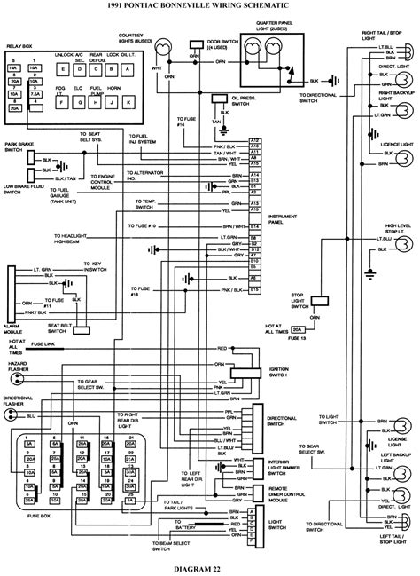 Pontiac Bonneville Wiring Diagram Repair Guides Diagrams