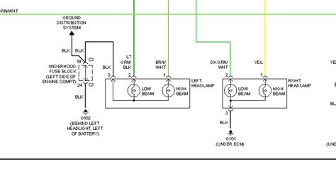 Pontiac G6 Headlight Wiring Diagram