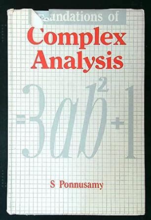 Ponusamy Complex Analysis Solution Manual