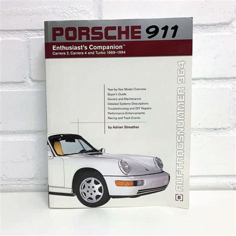 Porsche 911 964 1989 1993 Repair Service Manual