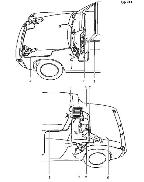 Porsche 914 Wiring Harness Diagram