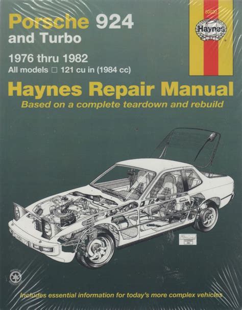 Porsche 924 1976 1984 Service And Repair Manual