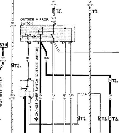 Porsche 928 Mirror Wiring Diagram