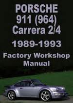 Porsche 964 1993 Repair Service Manual