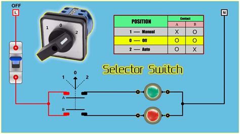 Posistion Selector Switch Wiring Diagram 2