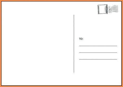 Postcard Template 4x6