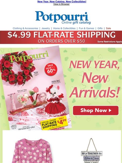 Potpourri Catalog Customer Service