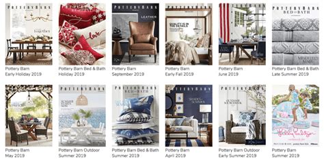 Pottery Barn Catalogs