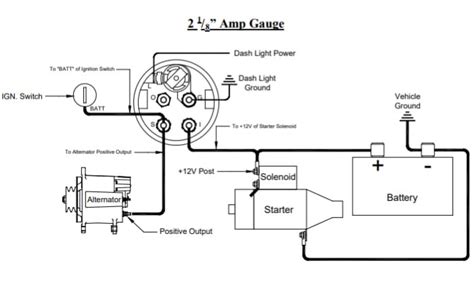 Power Gauge Wiring Diagram