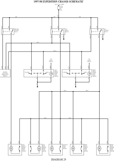 Power Locks Wiring Diagram For 2004 Ford Expedition