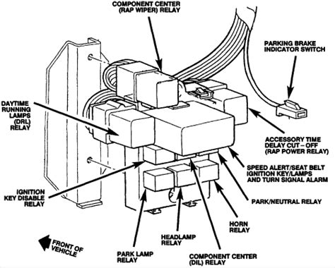 Power Relay Wiring Diagram 1993 Fleetwood