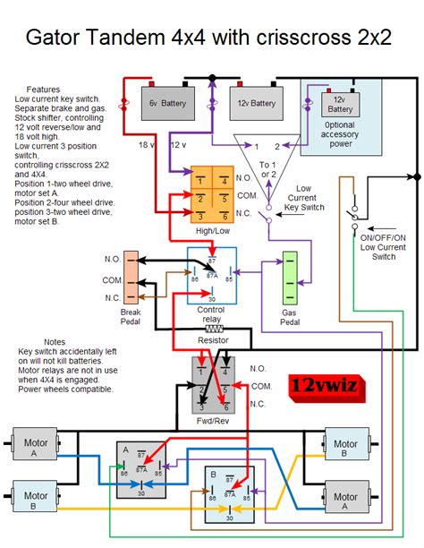 Power Wheels Gator Hpx Wiring Diagram