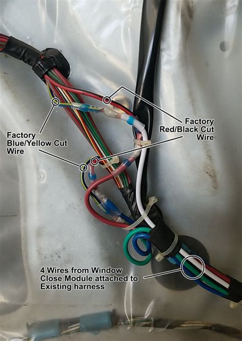 Power Window Module Closer Wiring Diagram