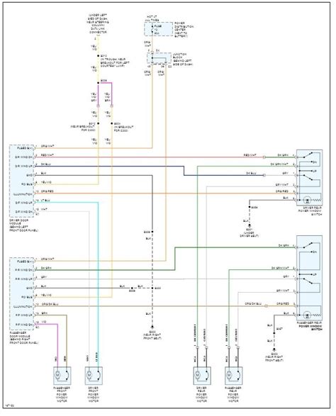 Power Window Wiring Diagram 2001 Jeep Cherokee