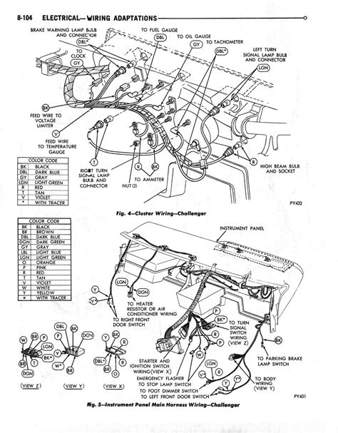 Power Window Wiring Diagram 70 Challenger