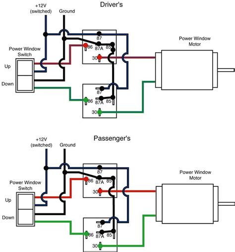 Power Window Wiring Diagram Manual