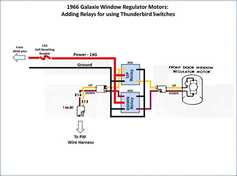 Power Window Wiring Diagram Vt