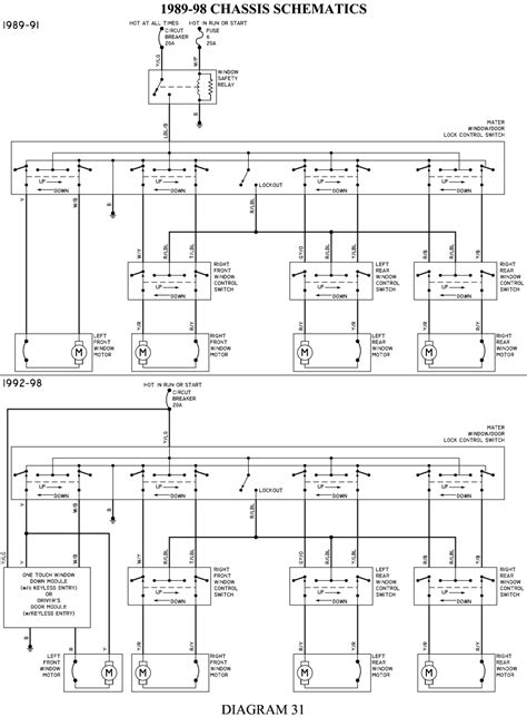 Power Windows Wiring Diagram Mercury Milan