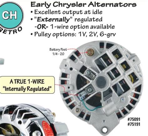 Powermaster Alternator Wiring Diagram Mopar