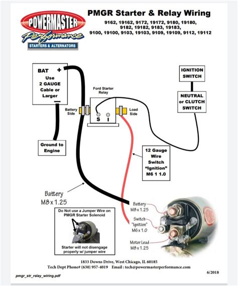 Powermaster Starter Wiring Diagram